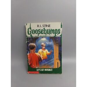 Goosebumps Let's Get Invisible! Unnumbered 1st Edition/3rd Print 1993 R.L. Stine